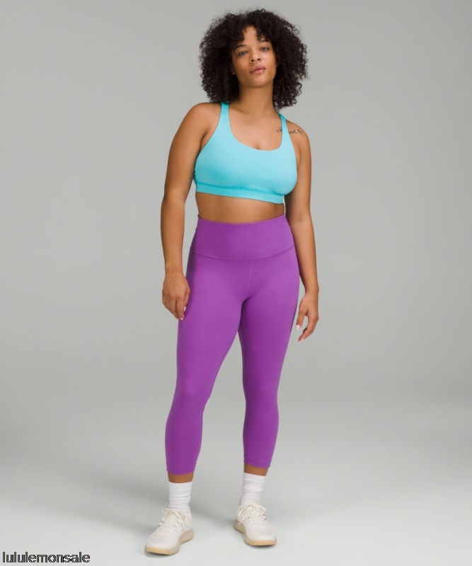 Lululemon Damen DELULU076 | Lululemon Deutschland Moonlit Magenta Wunder Train High-rise Crop 23